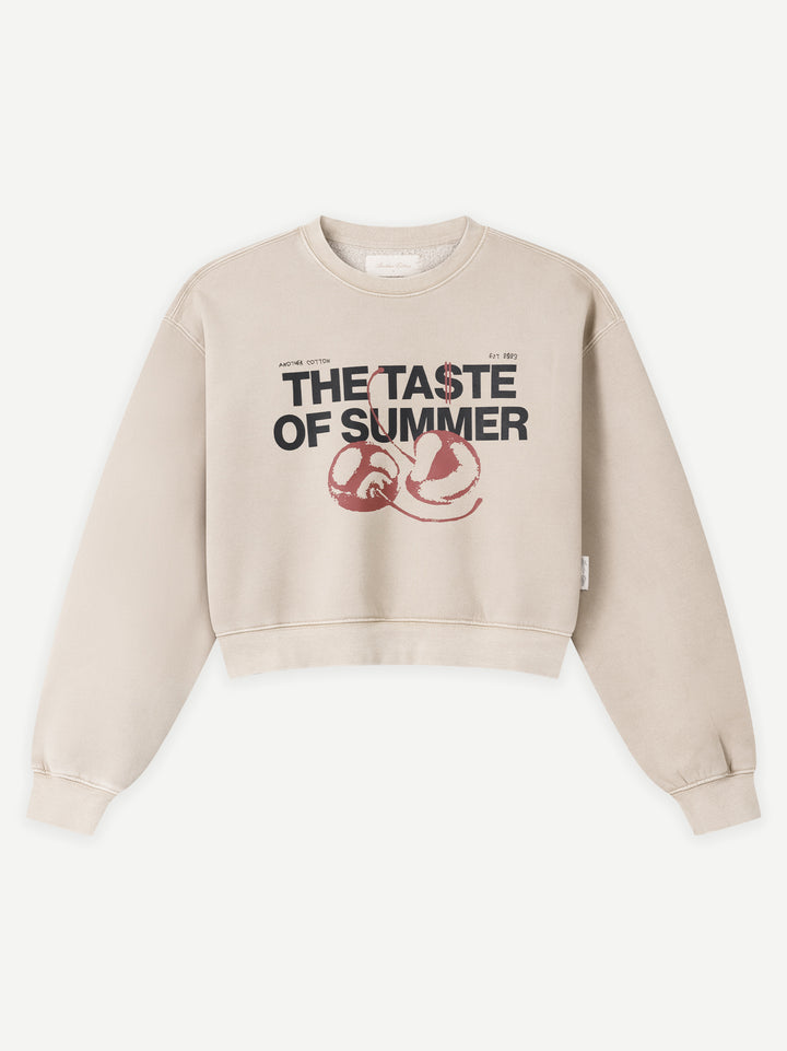 Taste of Summer Cropped Sweatshirt