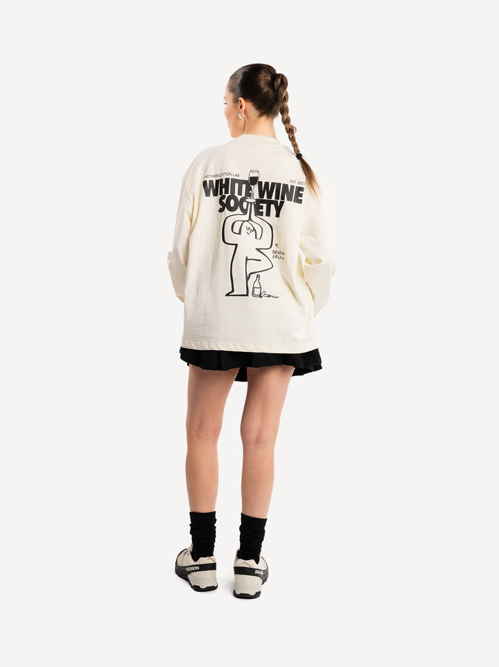 White Wine Society Boxy Longsleeve