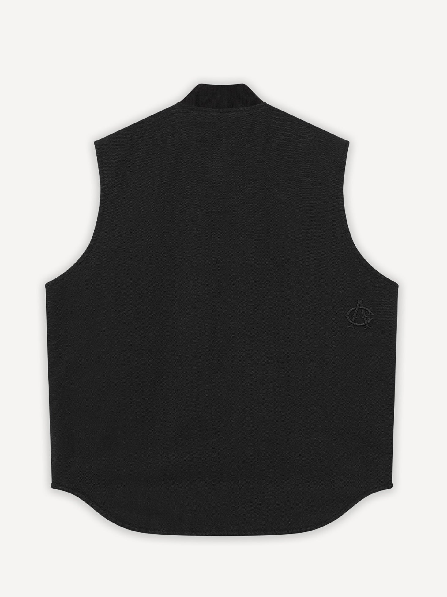 ENOF【2025新作】 cotton 2way vestブラック cotton 2way vest – ENOF