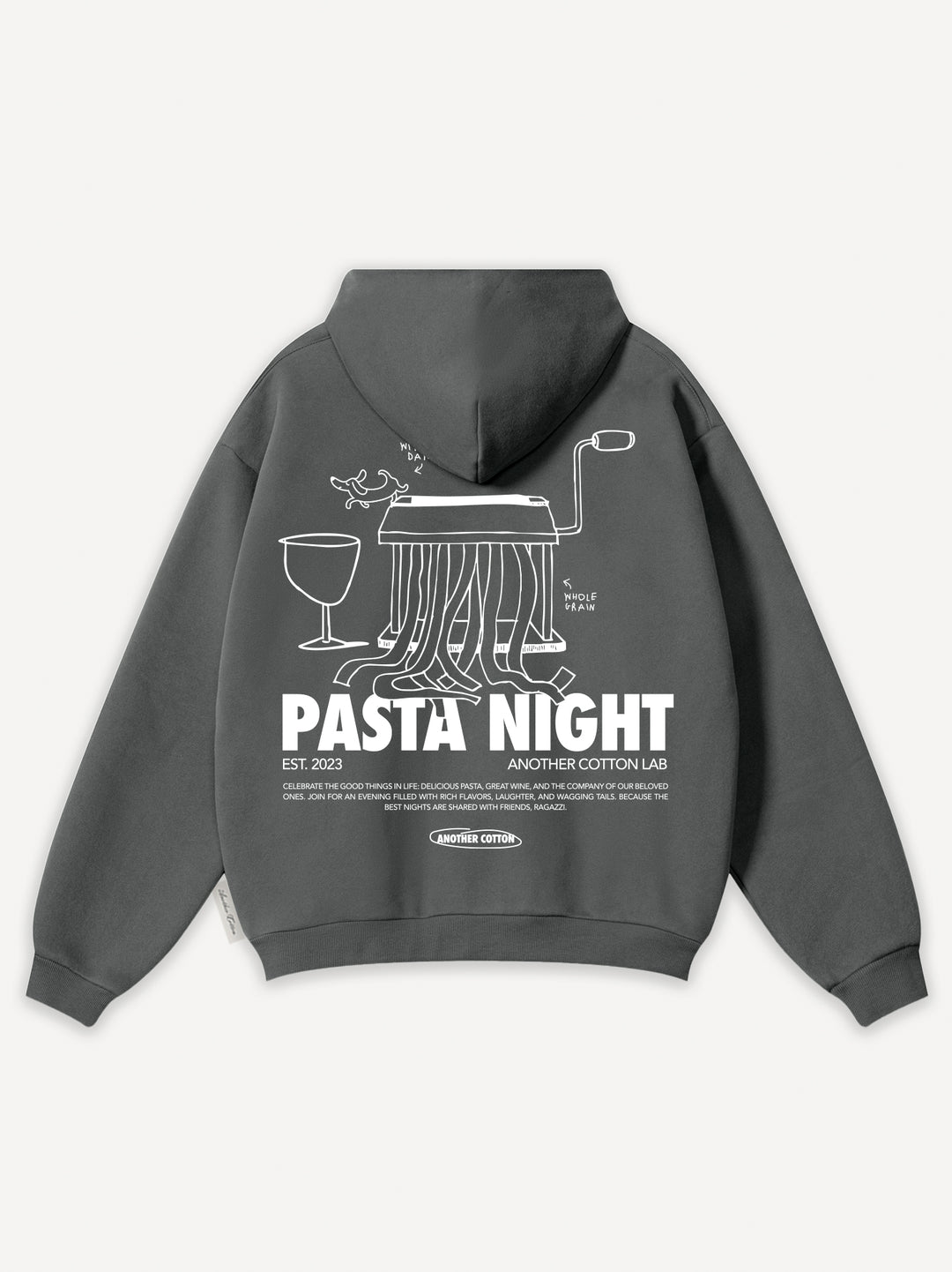 Pasta Night Washed Hoodie