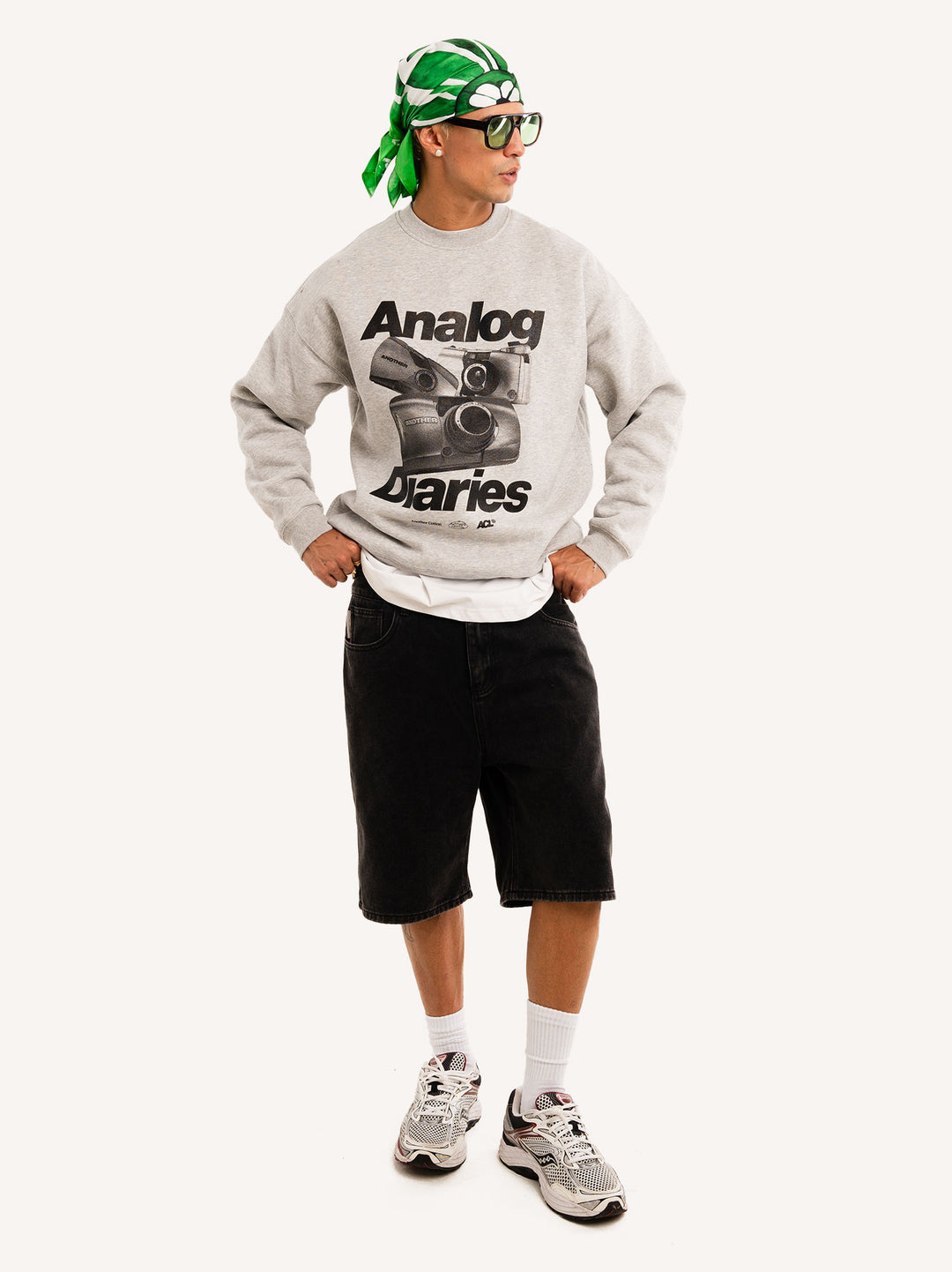 Analog Diaries Oversized Sweatshirt