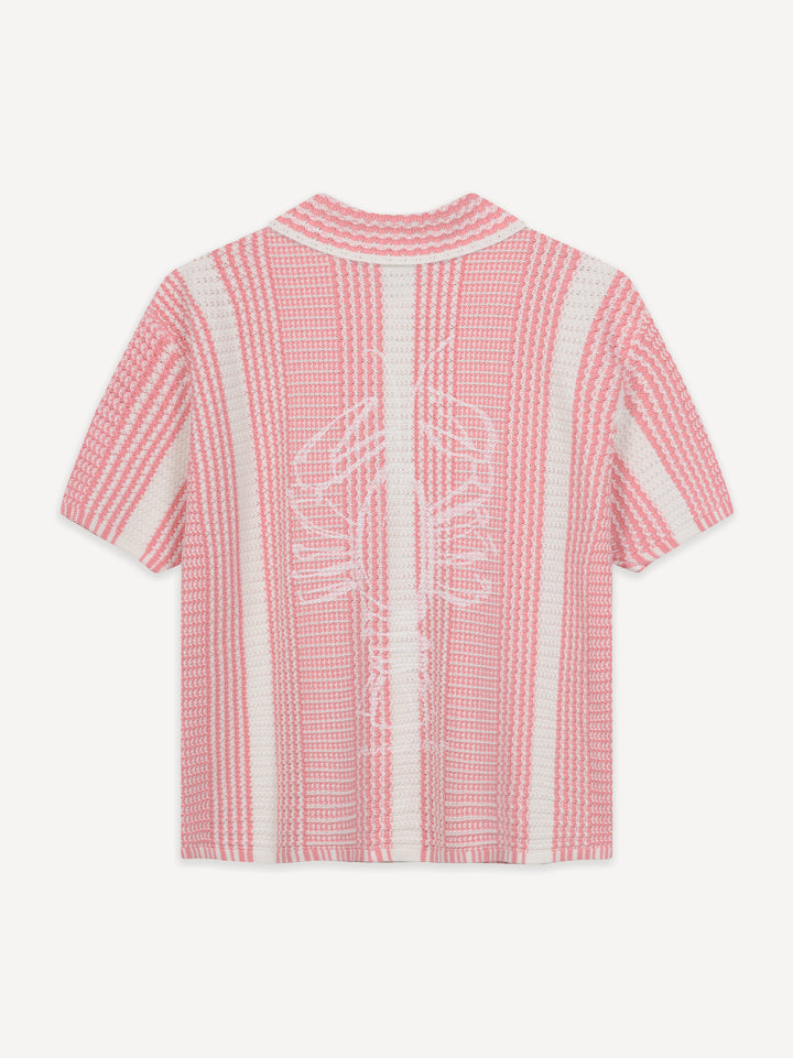 Mesh Knit Summer Shirt