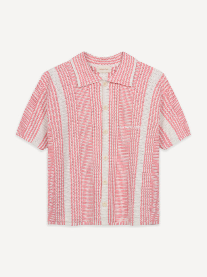 Mesh Knit Summer Shirt