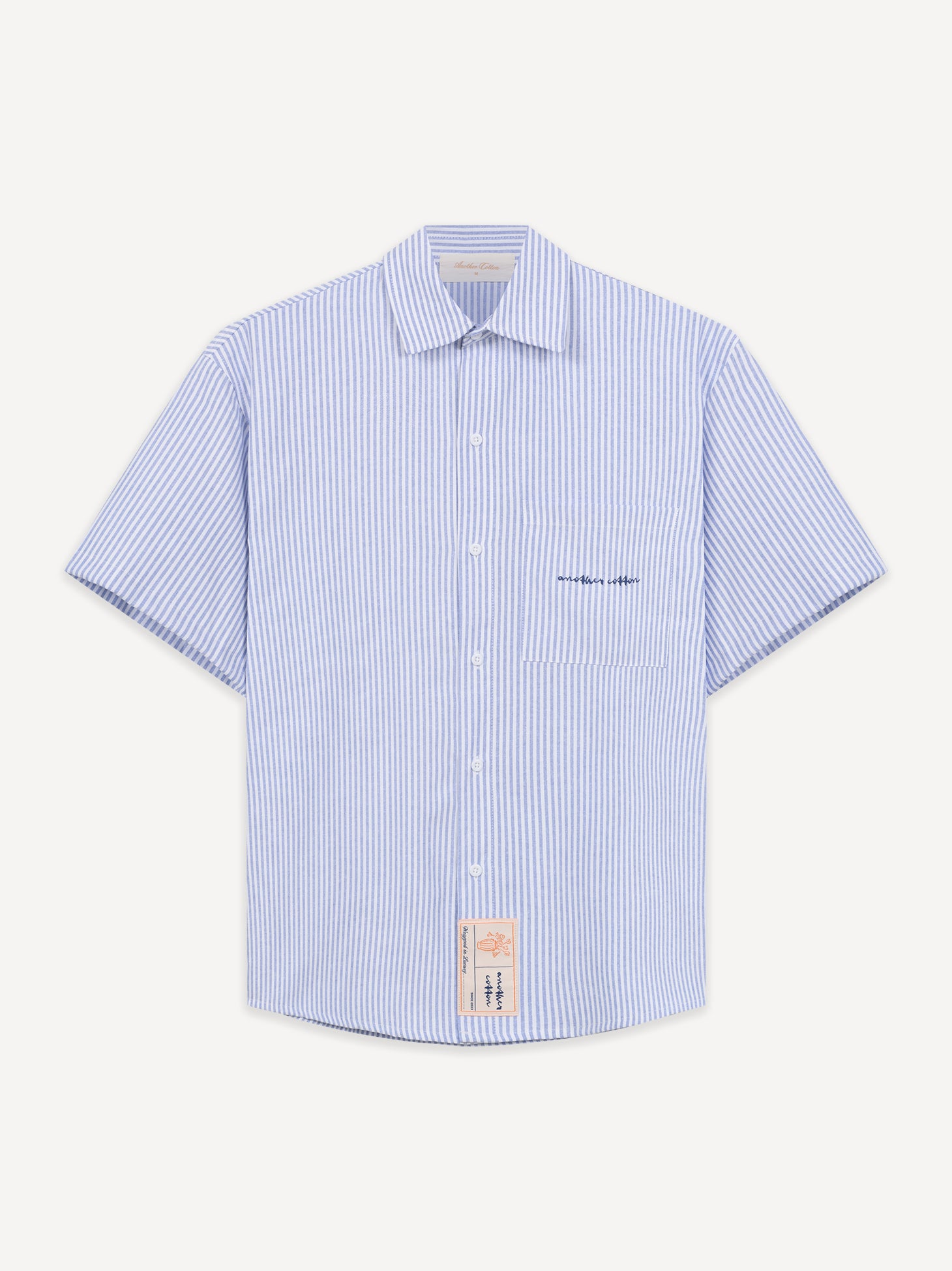 トップス OVY Stripe Open Collar ShortSleeve Shirt Stripe Open Collar Short Sleeve Shirt | OVY