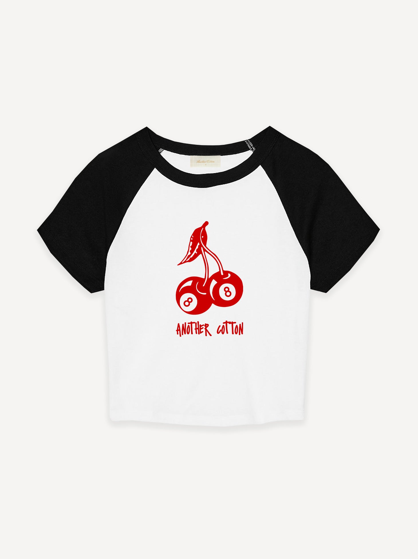 BABYL SHALL I TURN YOU TEE【Lサイズ】 Eight Ball Rib Raglan Baby Tee – AnotherCottonLab