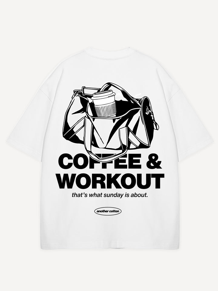 Coffee & Workout Oversized T-Shirt