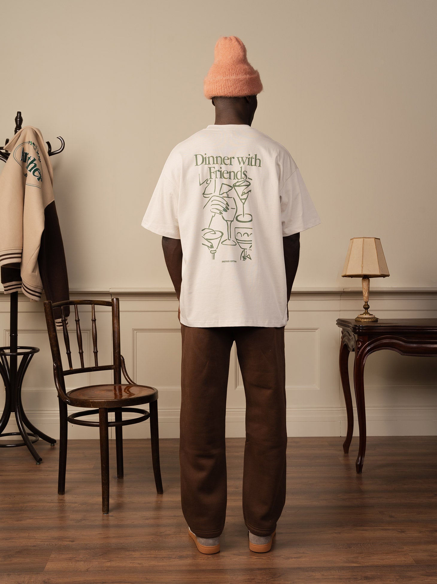 ★another COTTON LAB★Dinner with Friends OversizedT-Shirt★ Dinner with Friends Oversized T-Shirt – AnotherCottonLab