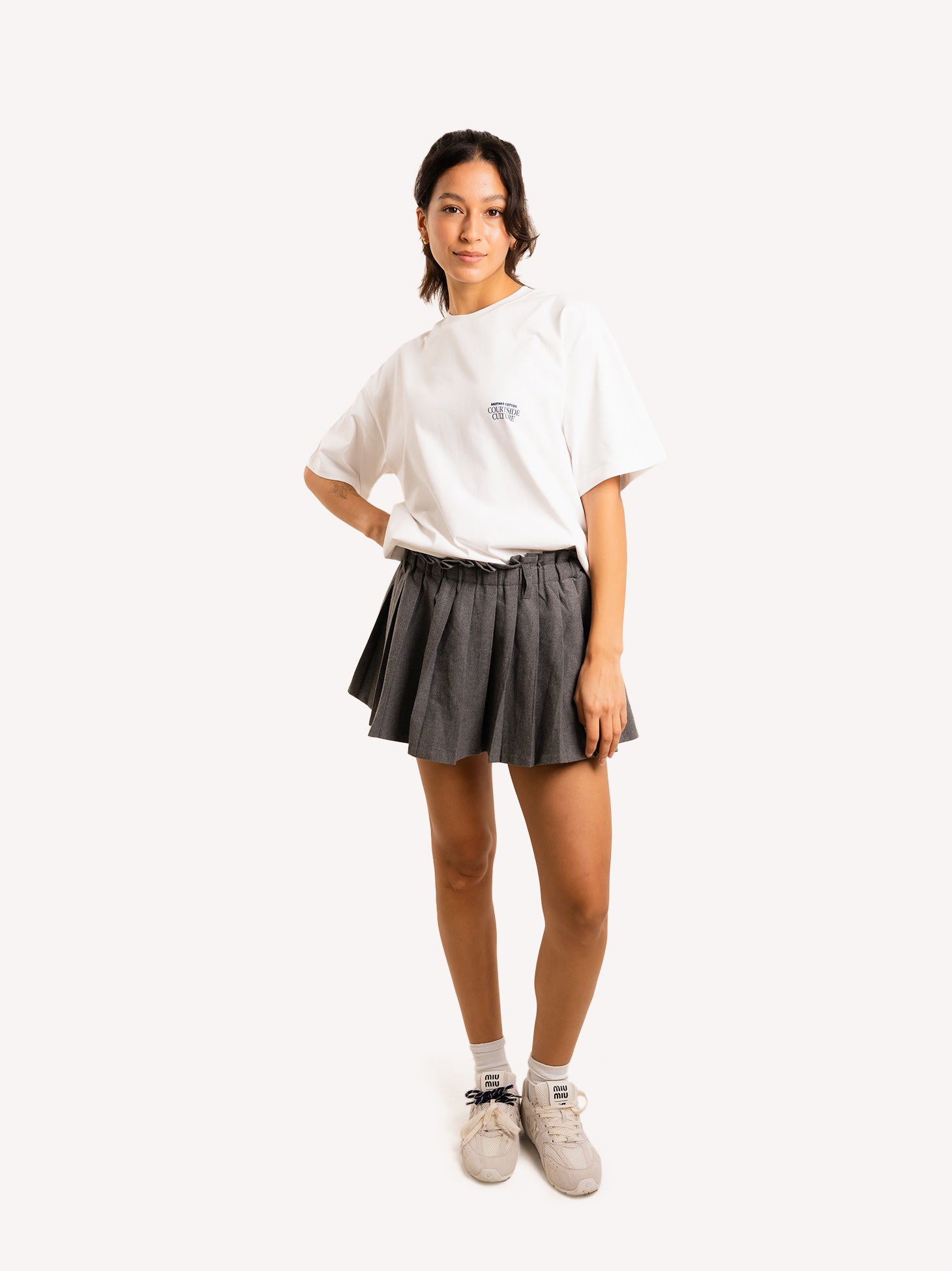 ★another COTTON LAB★Courtside Culture T-Shirt★2色★ Courtside Culture T-Shirt – AnotherCottonLab
