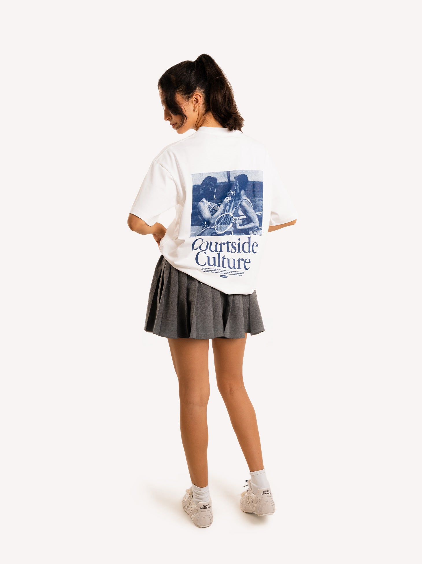 ★another COTTON LAB★Courtside Culture T-Shirt★2色★ Courtside Culture T-Shirt – AnotherCottonLab