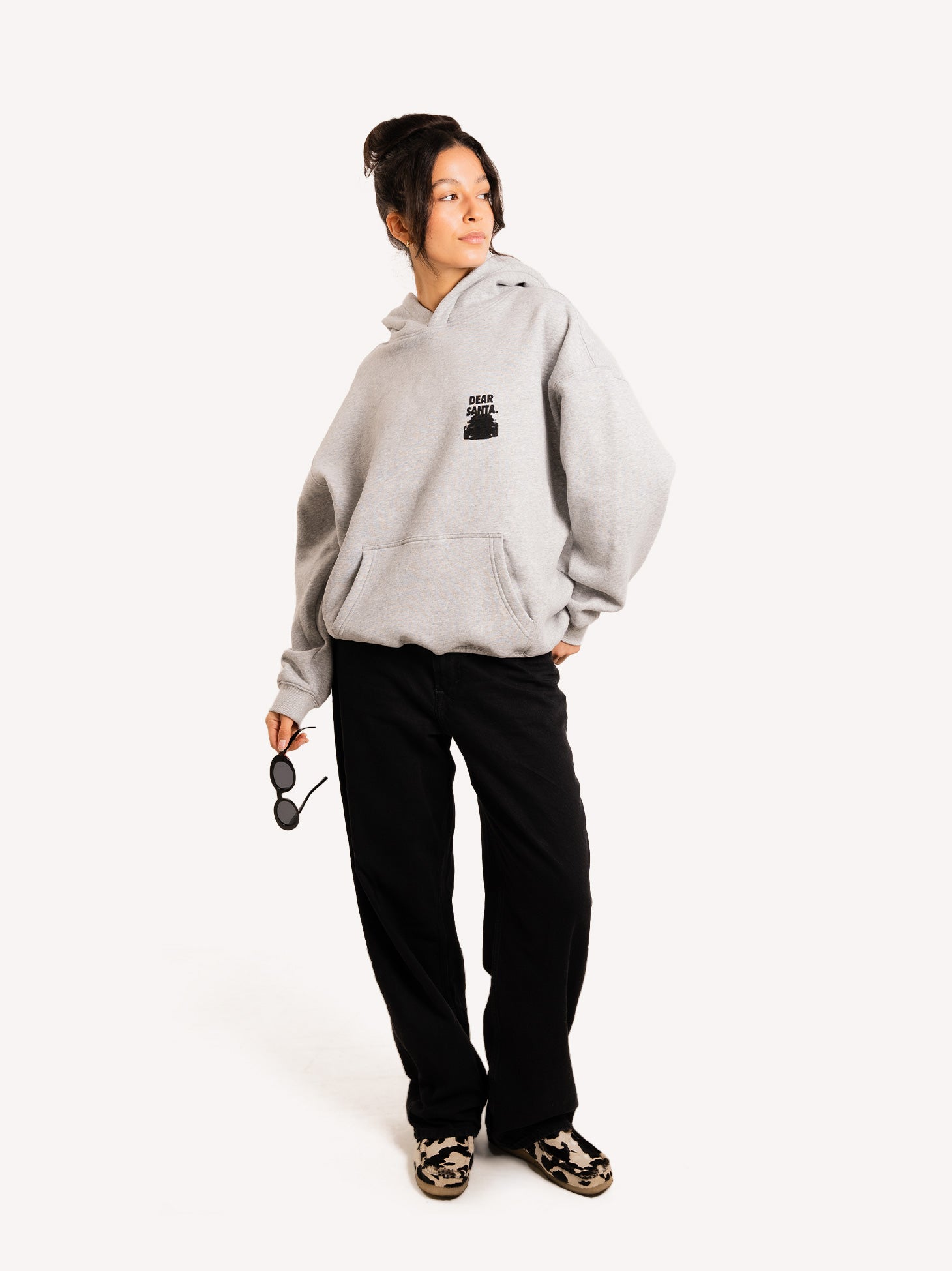 Dear Santa Oversized Hoodie – AnotherCottonLab
