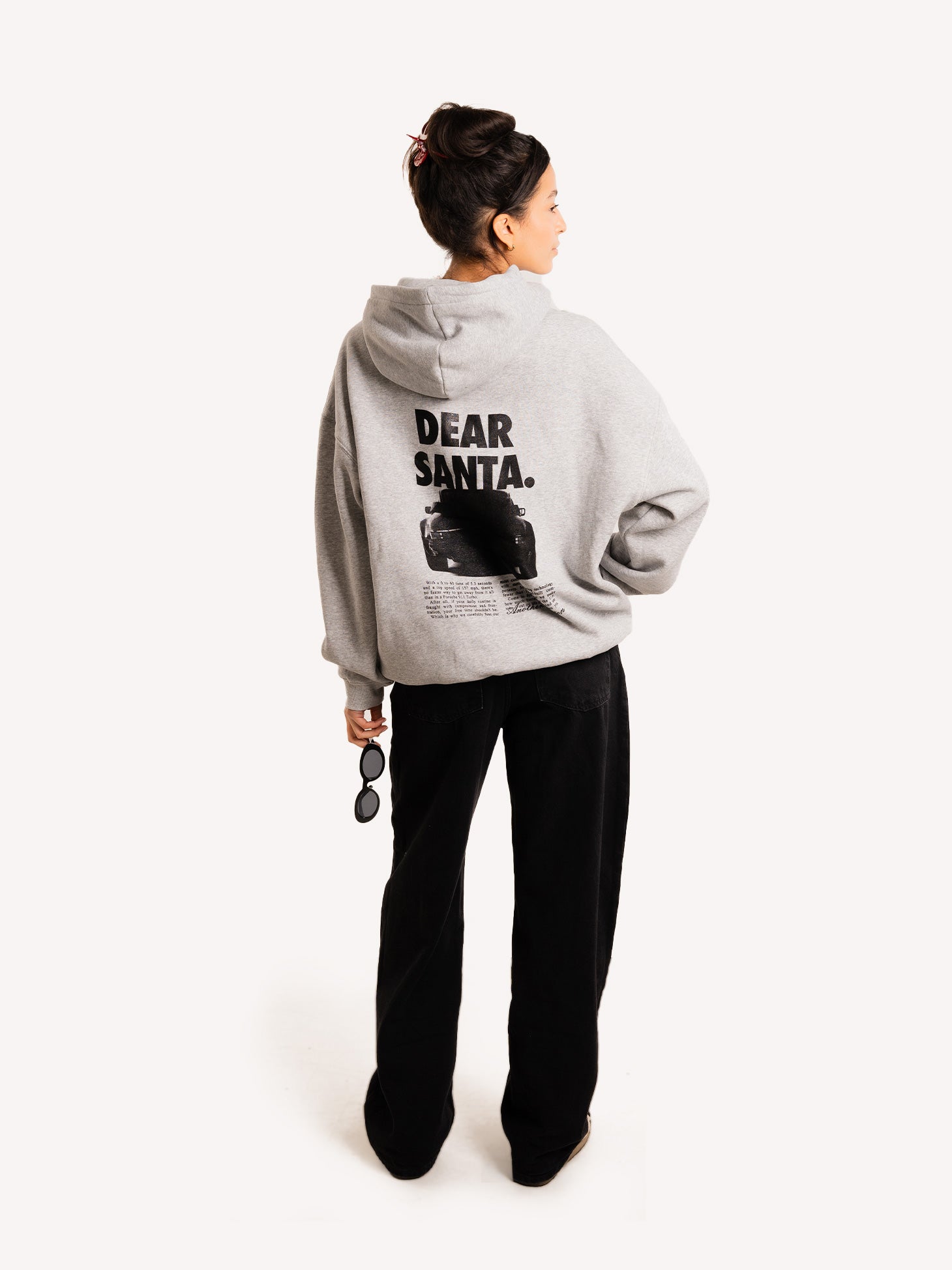 Dear Santa Oversized Hoodie – AnotherCottonLab