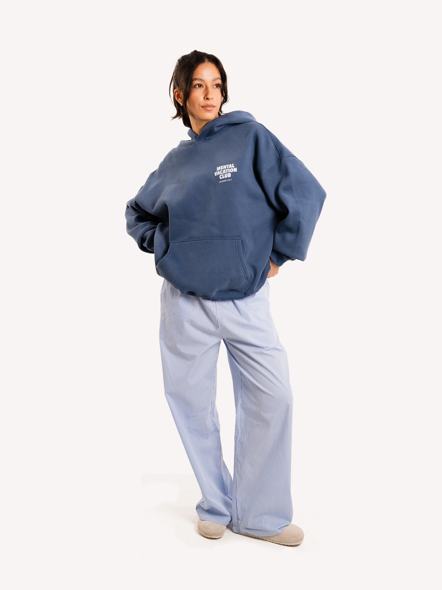 Mental Vacation Club Oversized Hoodie – AnotherCottonLab