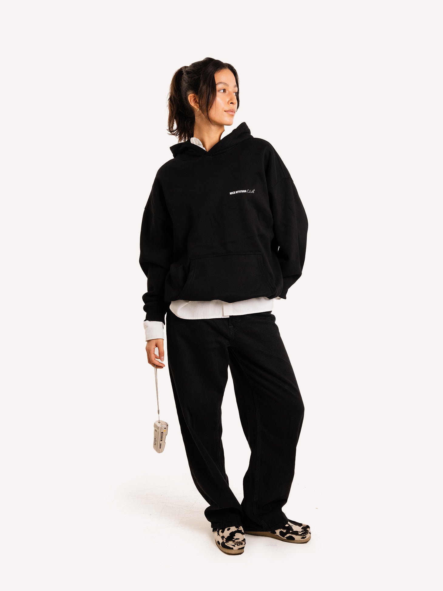 Nice Attitude Club Oversized Hoodie – AnotherCottonLab