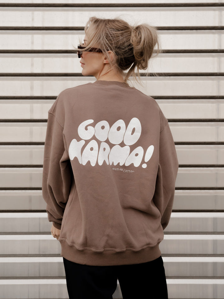Good Karma Heavy Oversize Sweatshirt