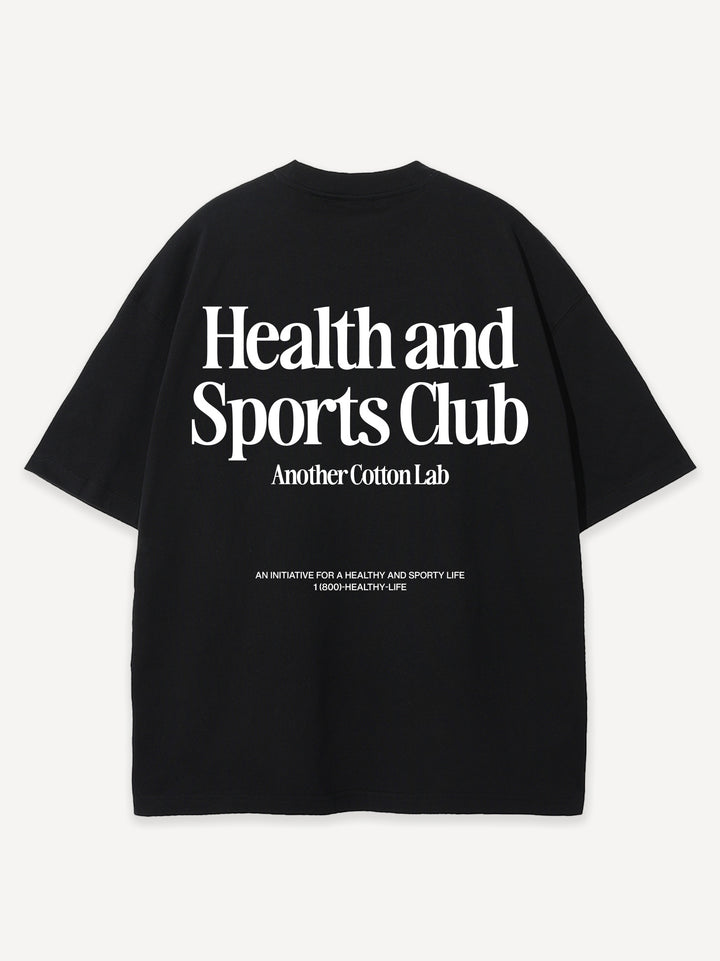 Health and Sport Club Oversized T-Shirt