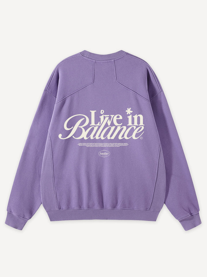 Live in Balance Oversized Sweatshirt