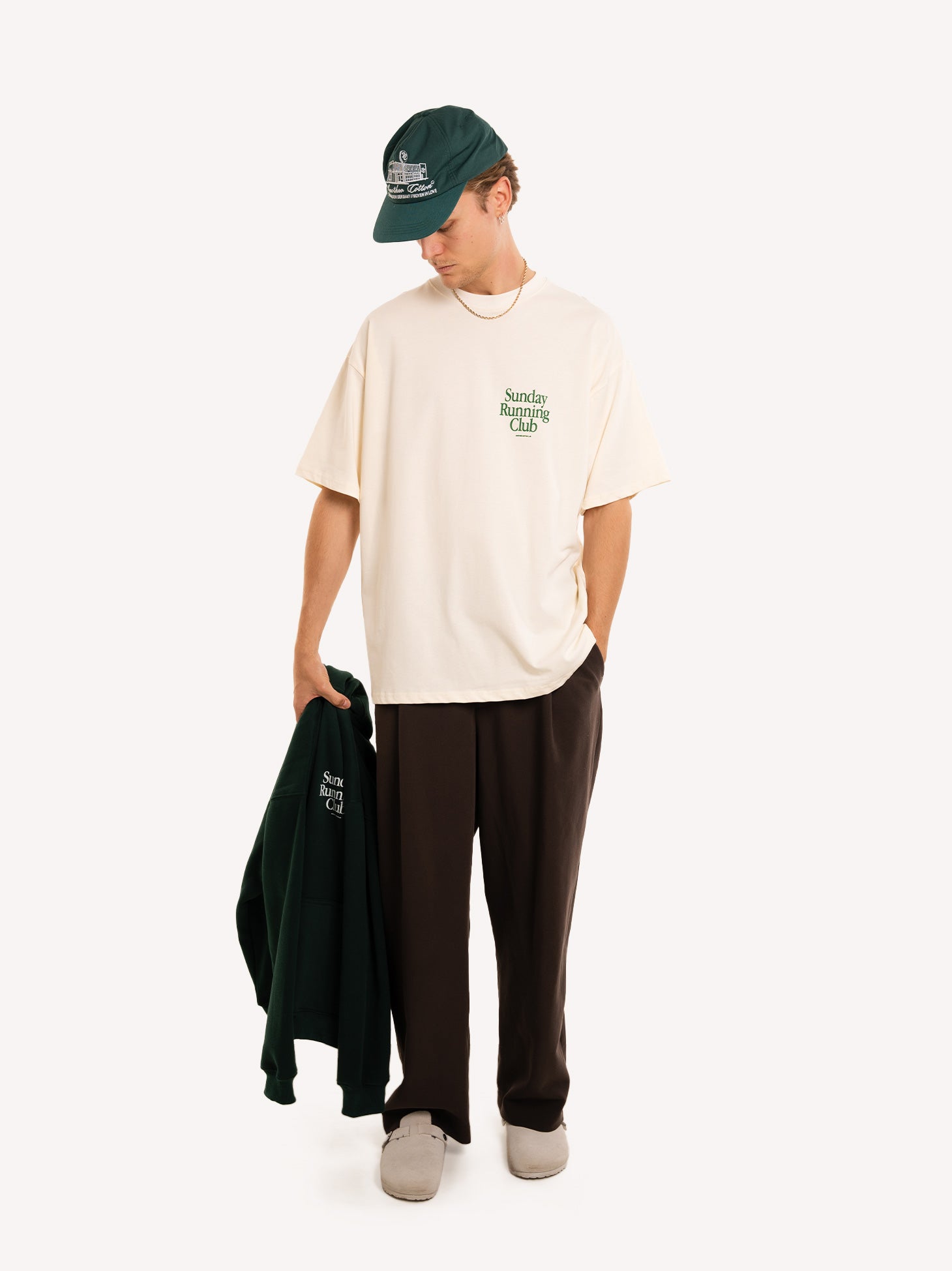 Sunday jog club サンデージョグクラブ 長袖Tシャツ L Sunday jog club ロンT ランニング Tシャツ - メルカリ