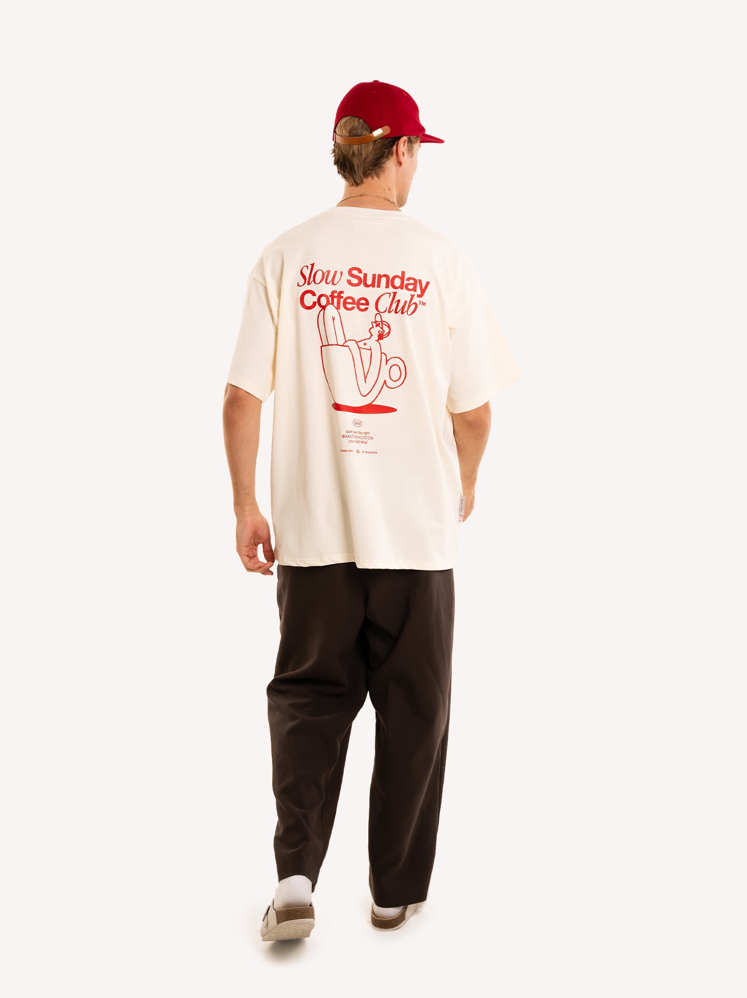 ★another COTTON LAB★Slow Sunday Coffee Club T-Shirt★3色★ Slow Sunday Coffee Club T-Shirt – AnotherCottonLab