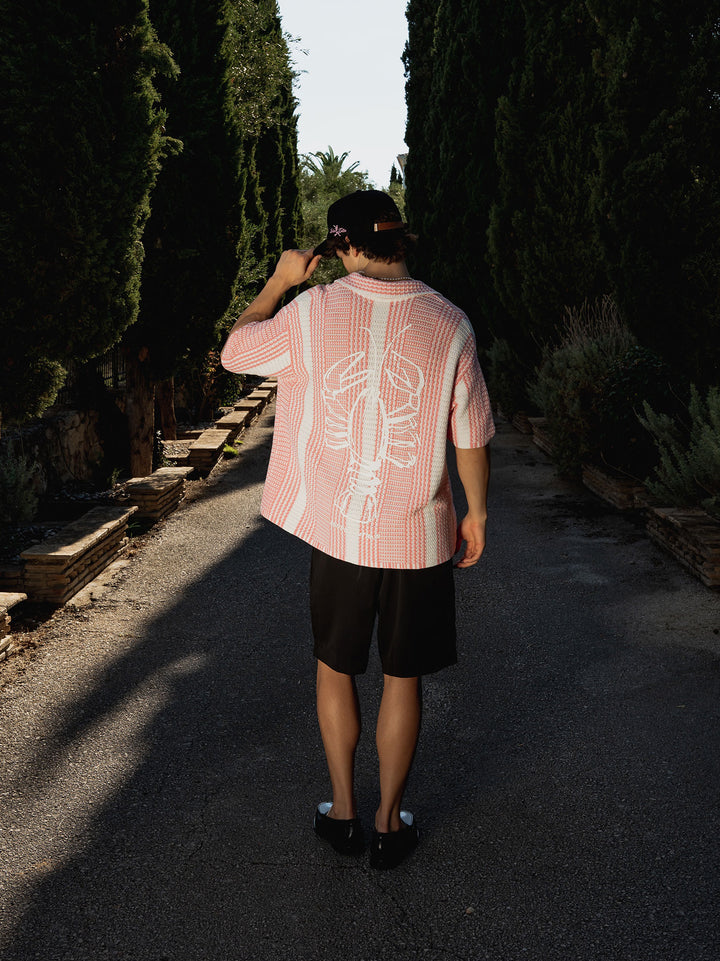 Mesh Knit Summer Shirt