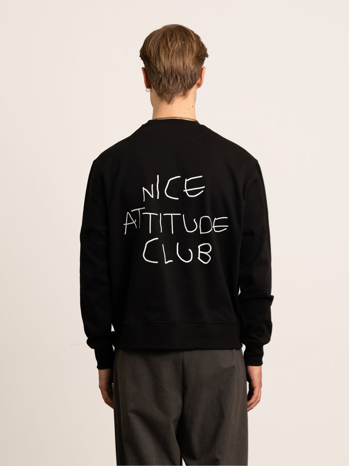 Nice Attitude Club Unisex Oversize Sweatshirt