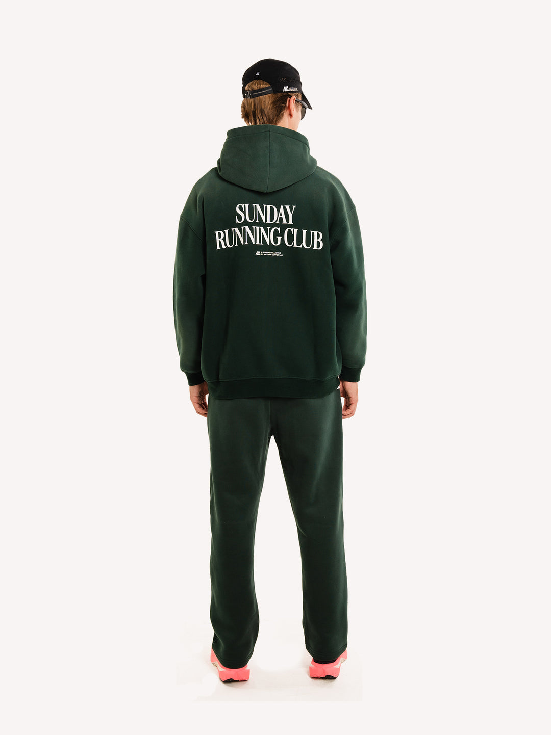 Sunday Running Club Washed Oversized Zip Hoodie