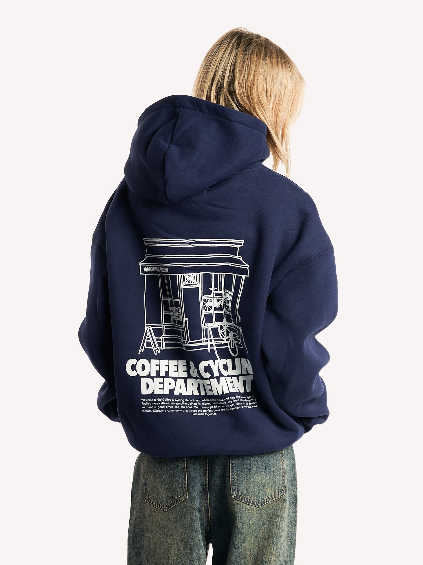 Coffee & Cycling Oversized Hoodie – AnotherCottonLab