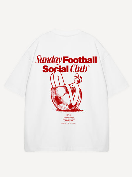 Sunday Football Social Club Oversize T-Shirt – AnotherCottonLab