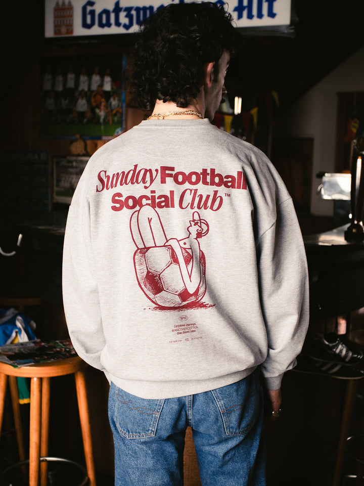 Sunday Football Social Club Oversize Sweatshirt