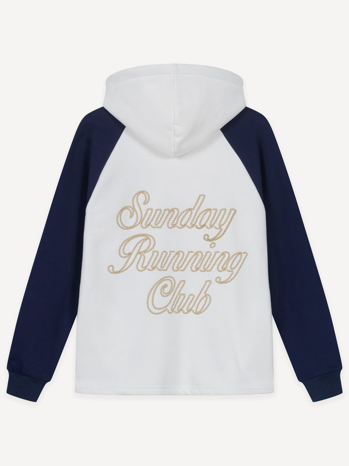 Sunday Running Raglan Oversized Hoodie