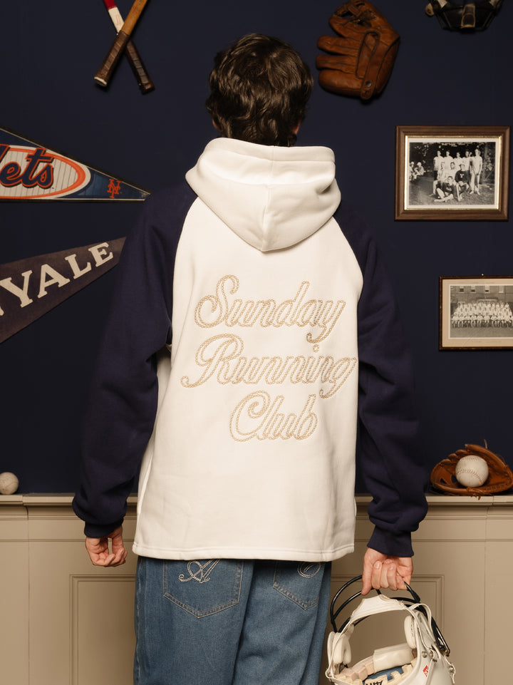 Sunday Running Raglan Oversized Hoodie