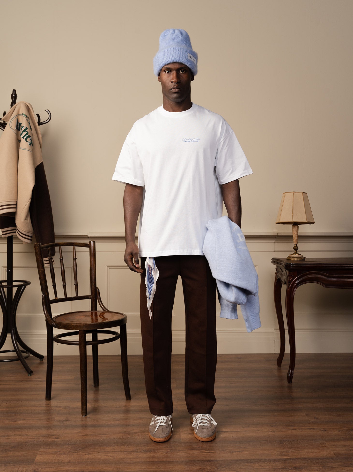 ★another COTTON LAB★Sunday Breakfast Oversized T-Shirt★ Sunday Breakfast Oversized T-Shirt – AnotherCottonLab