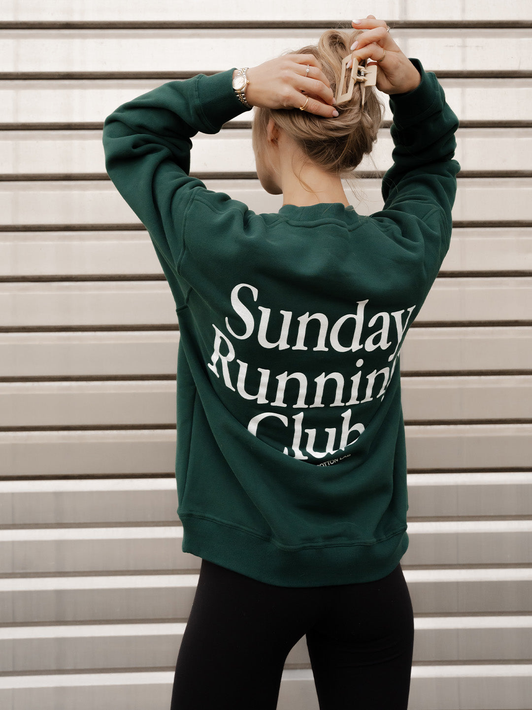 Sunday Running Club Heavy Oversize Sweatshirt AnotherCottonLab Sunday Running Club Heavy Oversize Sweatshirt AnotherCottonLab