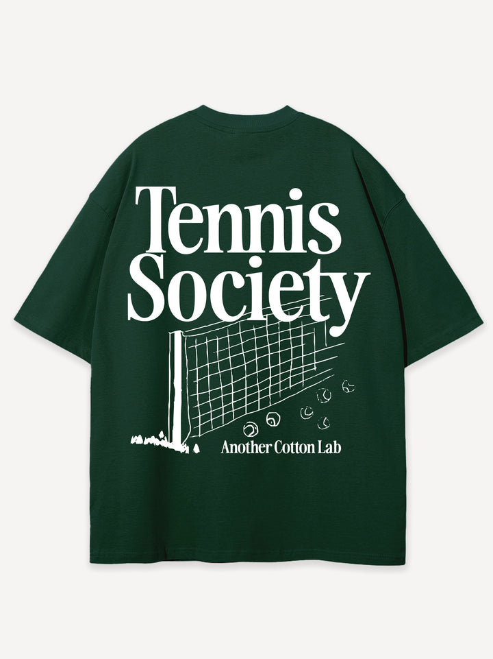 Tennis Society Oversized T-Shirt