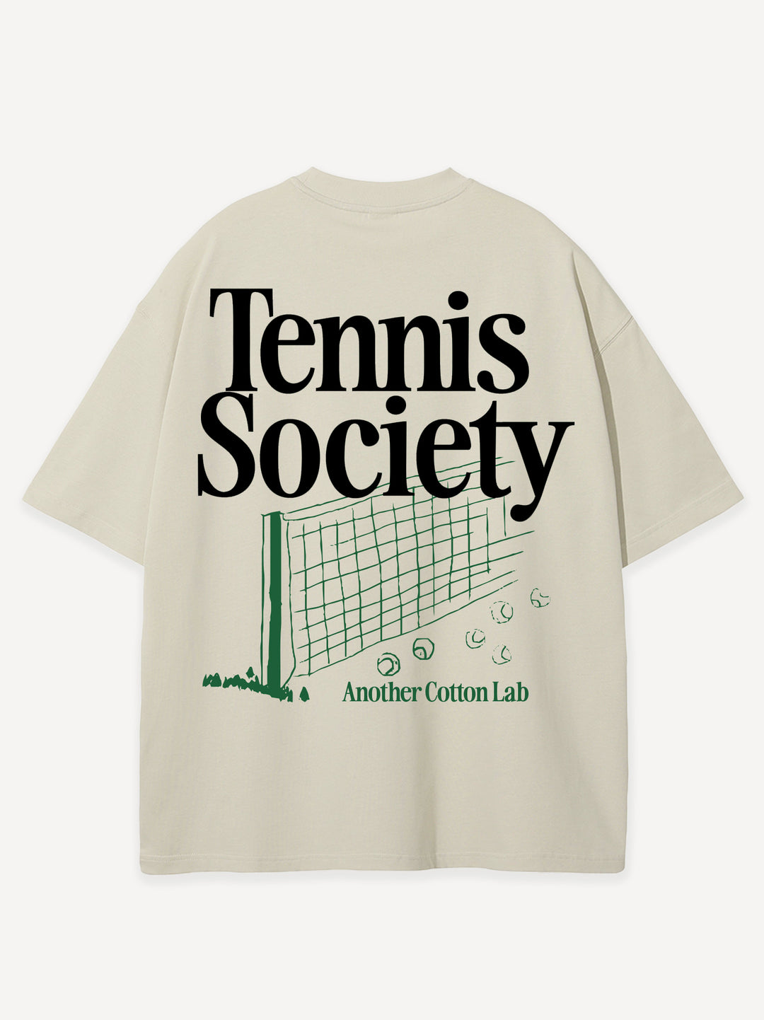 Tennis Society Oversized T-Shirt