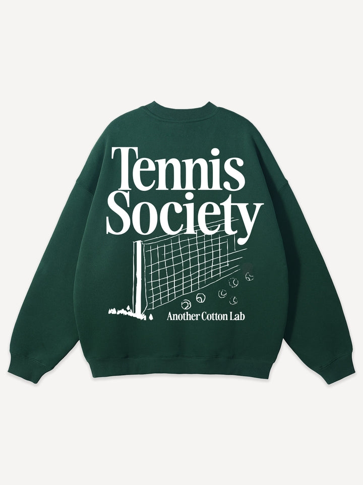 Tennis Society Oversized Sweatshirt