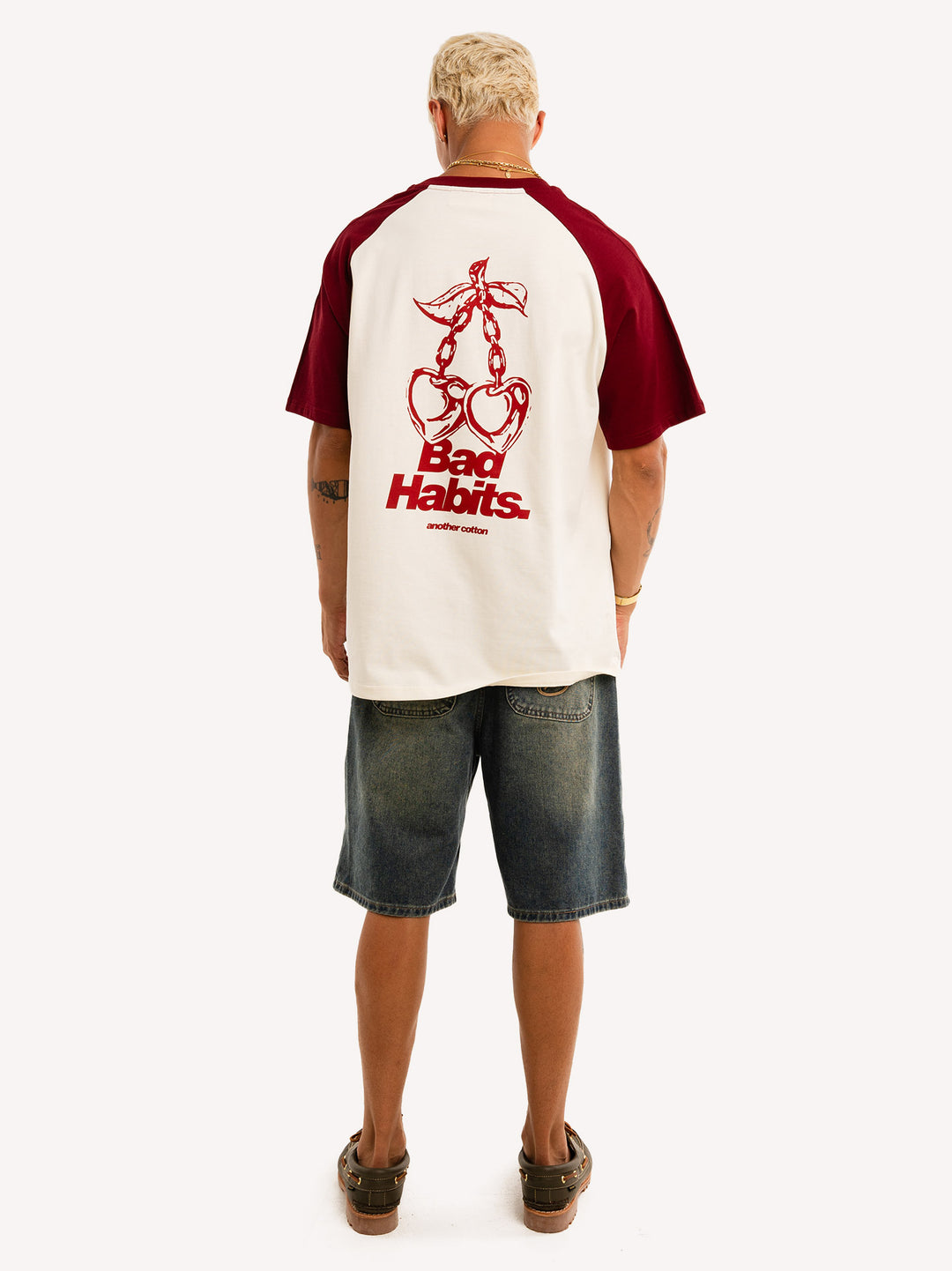 Bad Habits Oversized Raglan T-Shirt