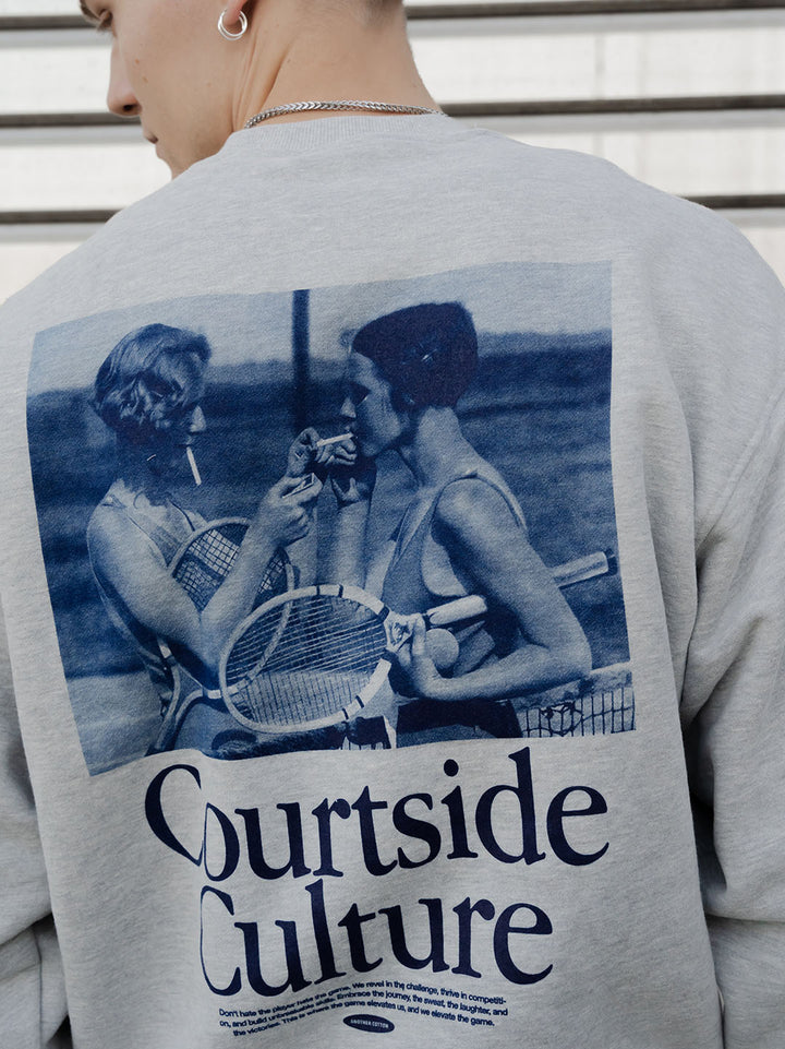Courtside Culture Heavy Oversize Sweatshirt