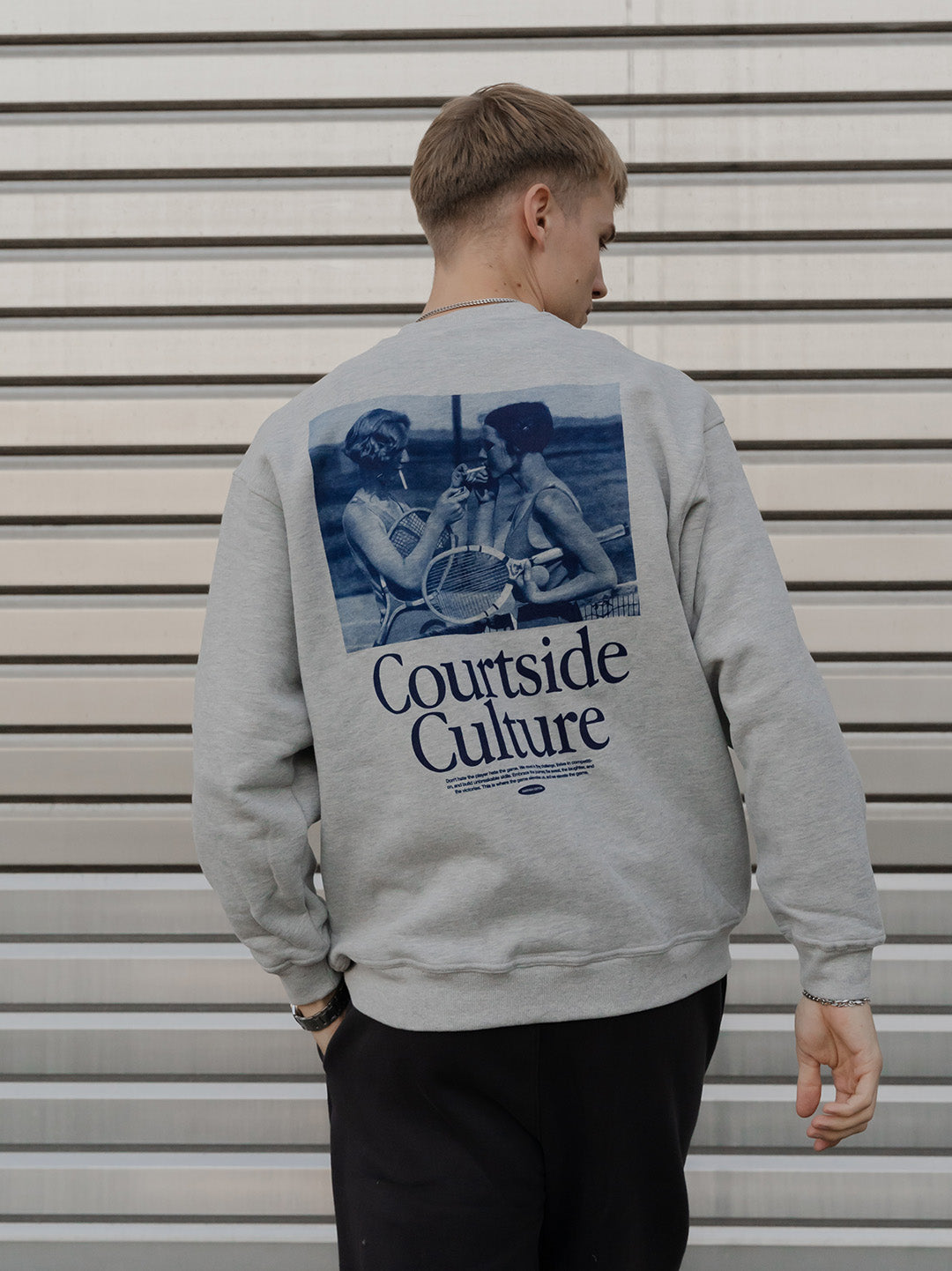 Courtside Culture Heavy Oversize Sweatshirt