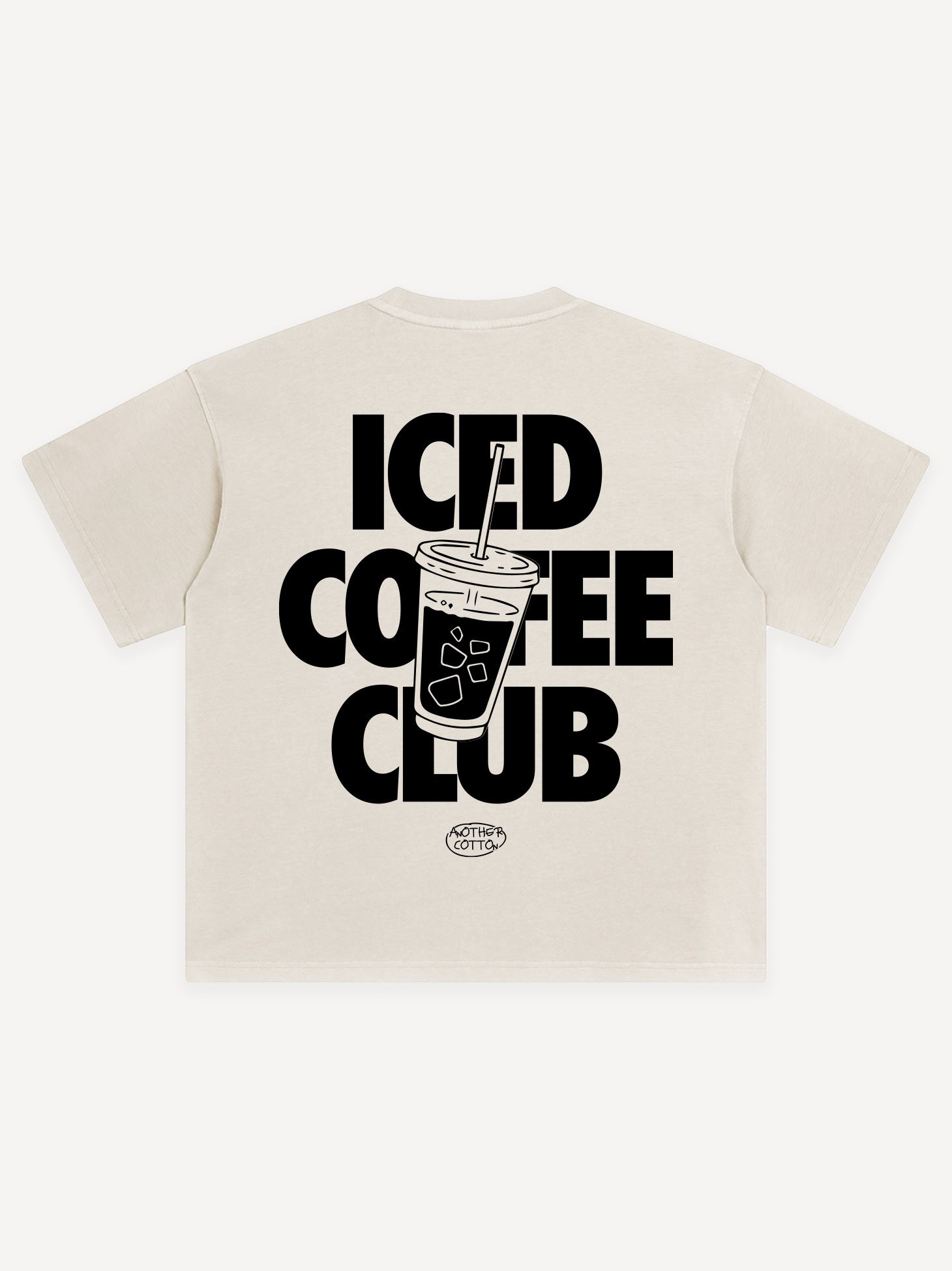 Iced Coffee Club Oversized T-Shirt – AnotherCottonLab