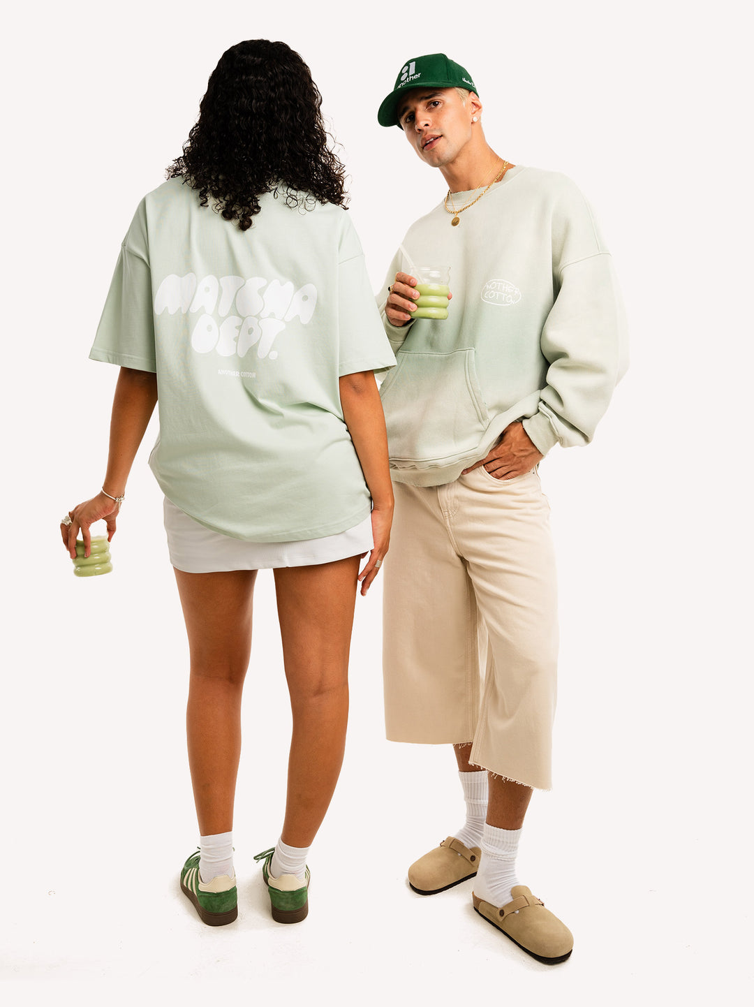 Matcha Dept Oversized T-Shirt