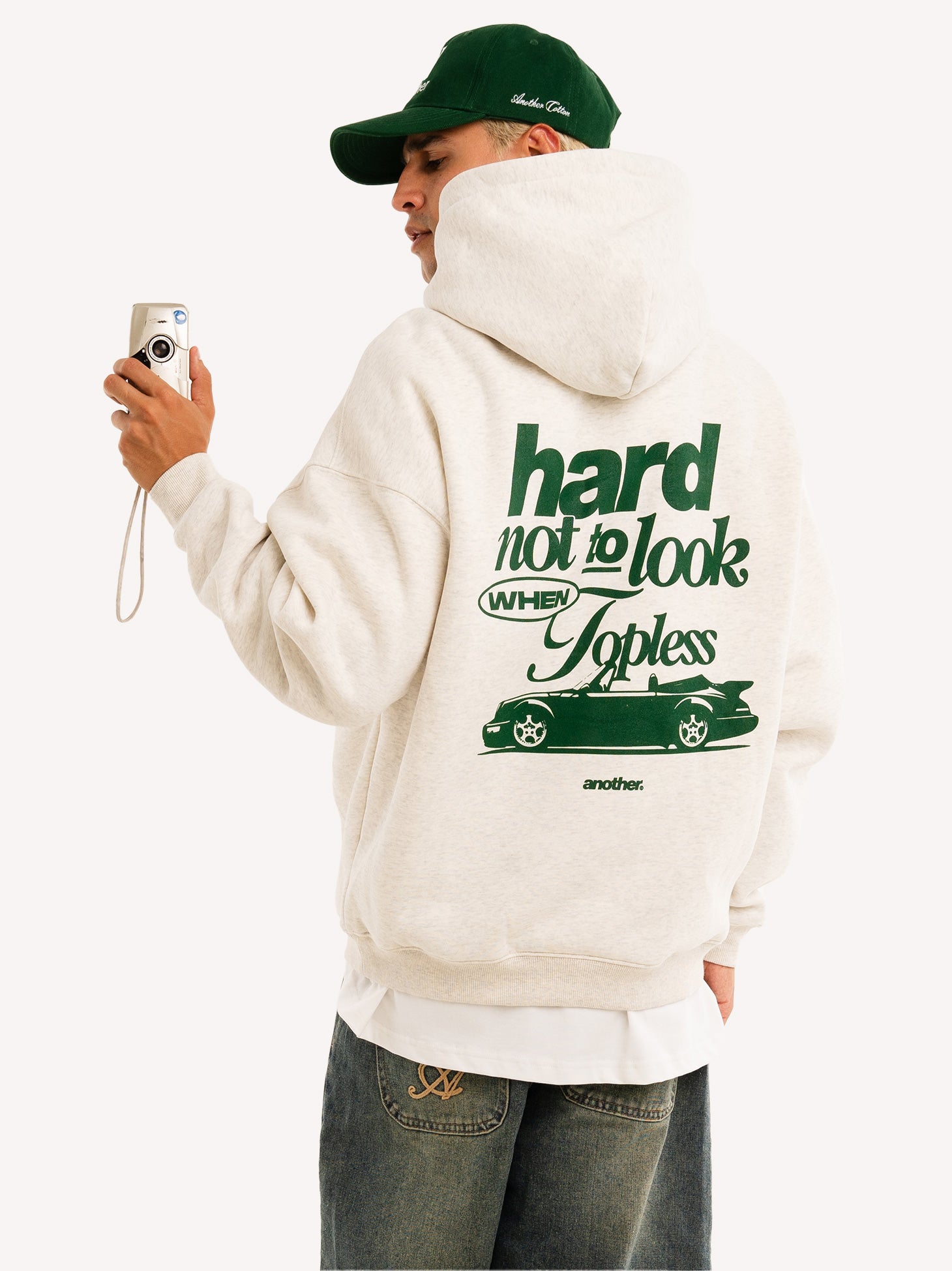 Hard Not To Look Oversized Hoodie – AnotherCottonLab